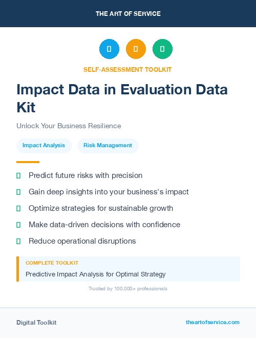 Impact Data in Evaluation Data Kit