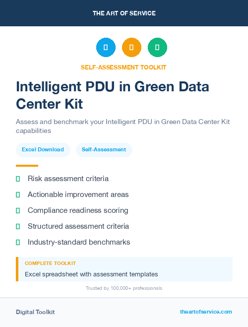 Intelligent PDU in Green Data Center Kit