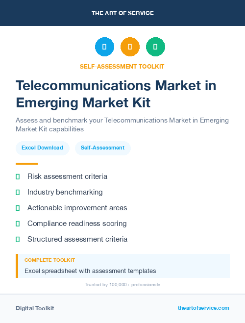 Telecommunications Market in Emerging Market Kit