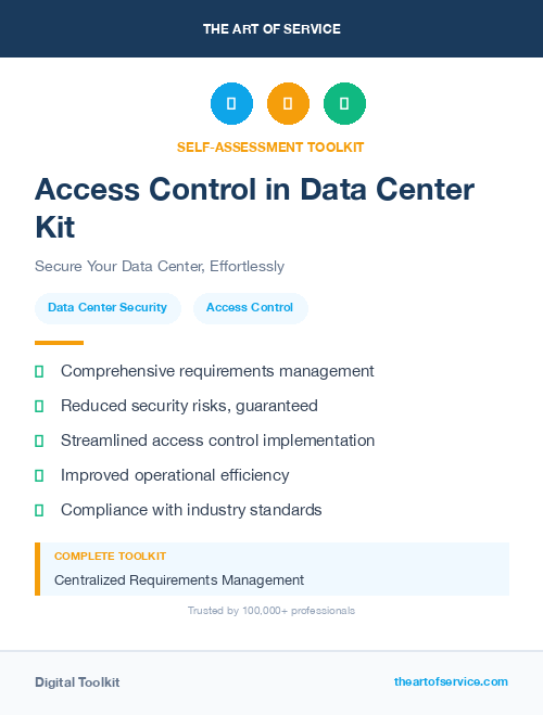 Access Control in Data Center Kit