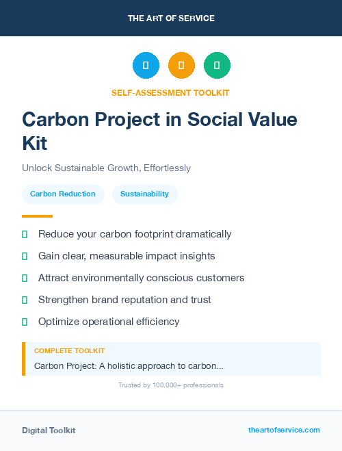 Carbon Project in Social Value Kit