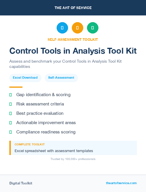 Control Tools in Analysis Tool Kit