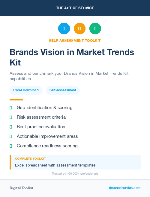 Brands Vision in Market Trends Kit