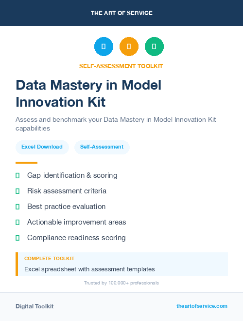 Data Mastery in Model Innovation Kit