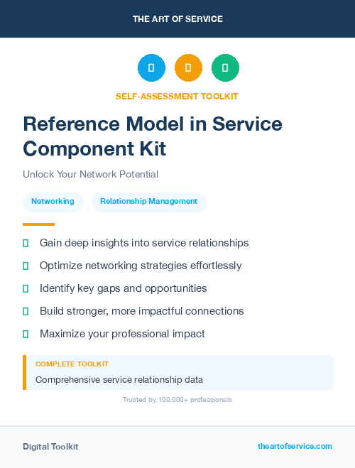 Reference Model in Service Component Kit