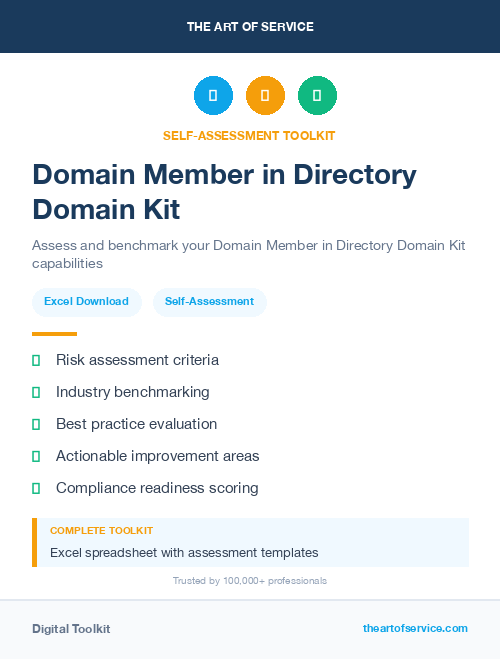 Domain Member in Directory Domain Kit