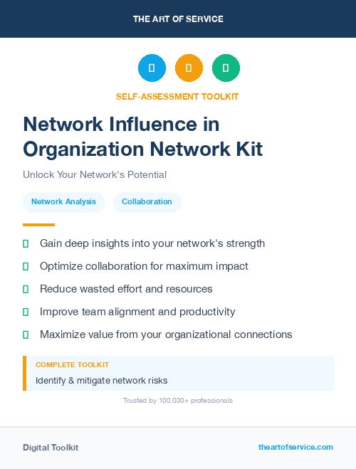 Network Influence in Organization Network Kit