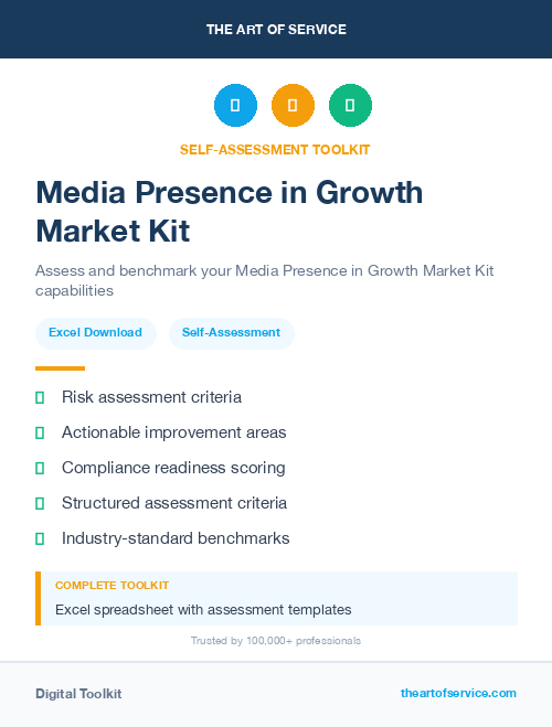 Media Presence in Growth Market Kit