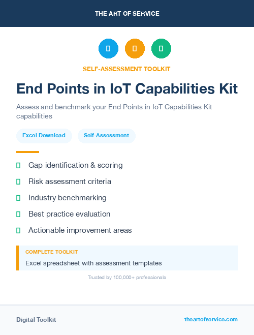 End Points in IoT Capabilities Kit