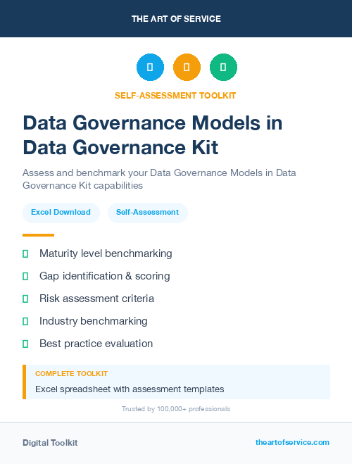 Data Governance Models in Data Governance Kit