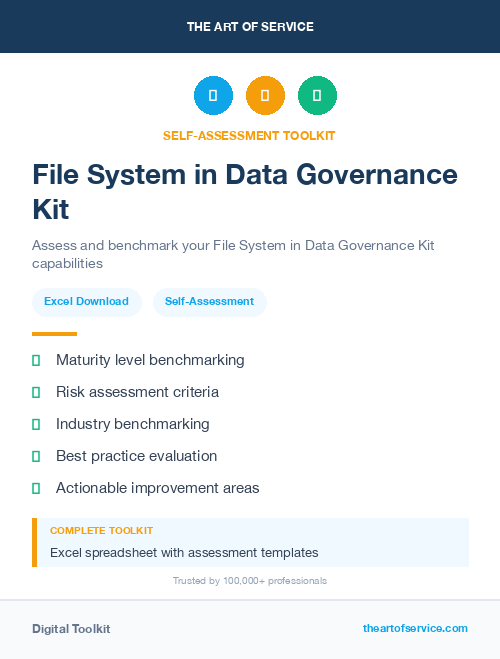 File System in Data Governance Kit