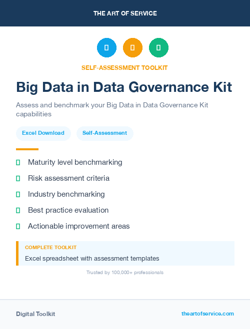 Big Data in Data Governance Kit