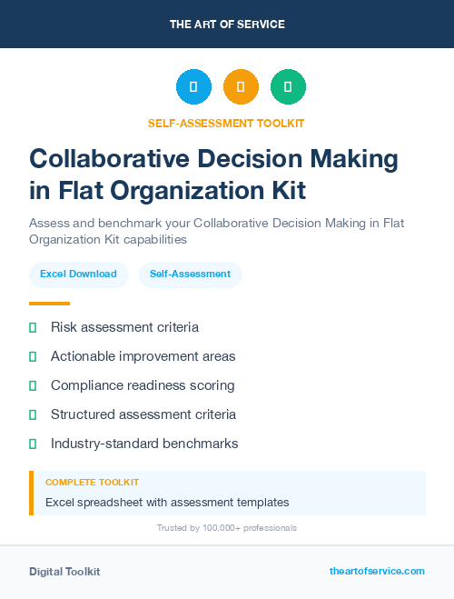 Collaborative Decision Making in Flat Organization Kit