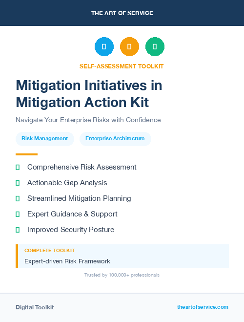 Mitigation Initiatives in Mitigation Action Kit