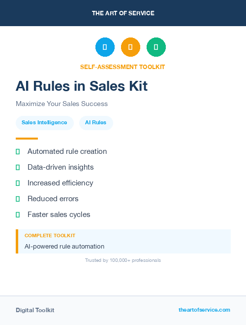 AI Rules in Sales Kit