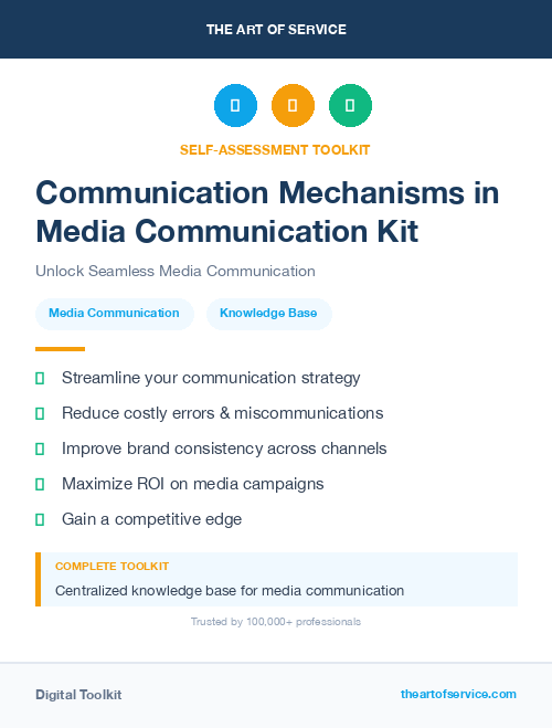 Communication Mechanisms in Media Communication Kit