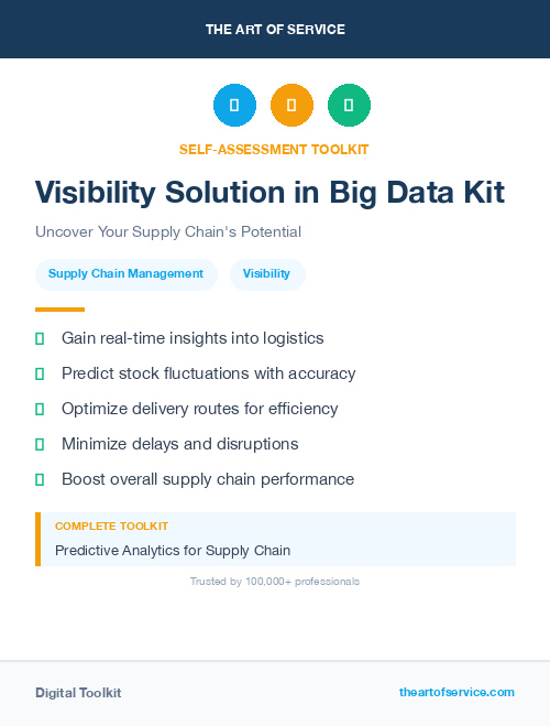 Visibility Solution in Big Data Kit