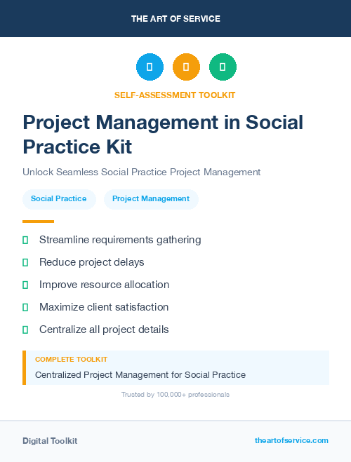 Project Management in Social Practice Kit