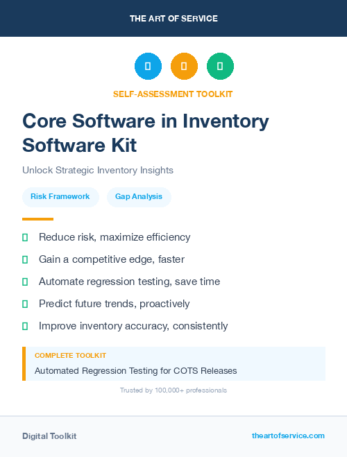 Core Software in Inventory Software Kit
