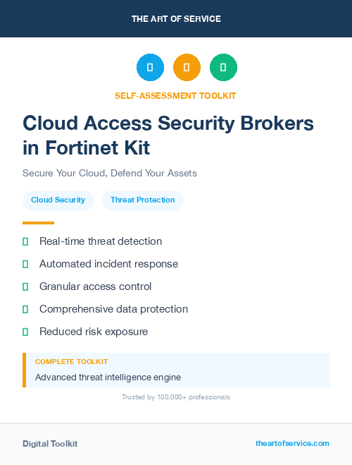 Cloud Access Security Brokers in Fortinet Kit