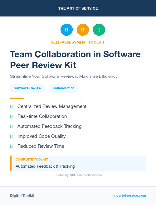 Team Collaboration in Software Peer Review Kit