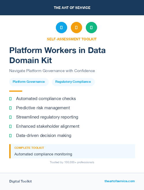 Platform Workers in Data Domain Kit
