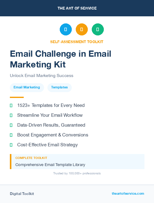 Email Challenge in Email Marketing Kit