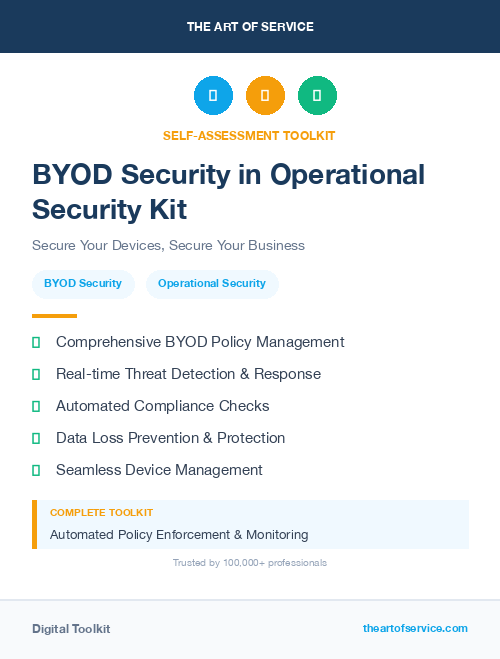 BYOD Security in Operational Security Kit