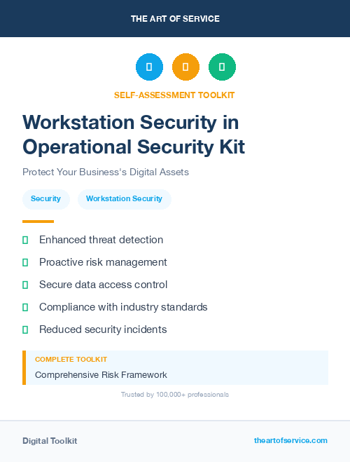 Workstation Security in Operational Security Kit