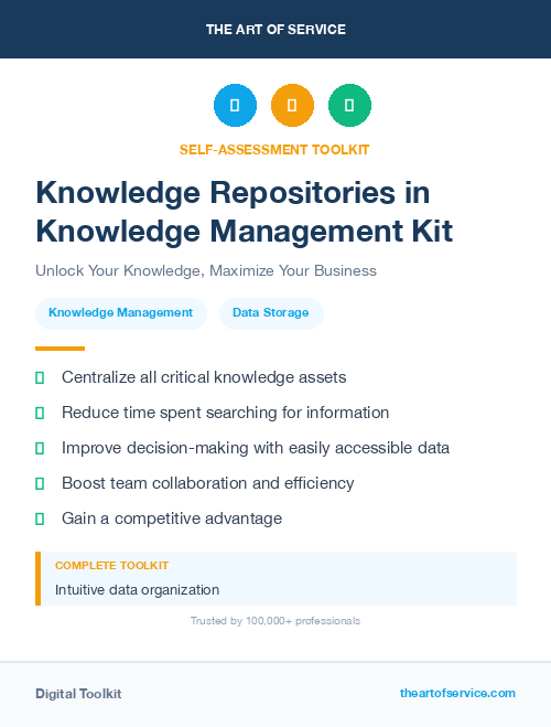 Knowledge Repositories in Knowledge Management Kit