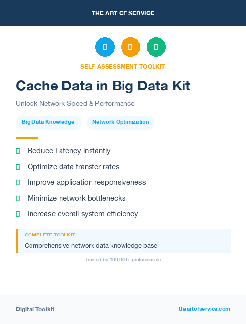 Cache Data in Big Data Kit
