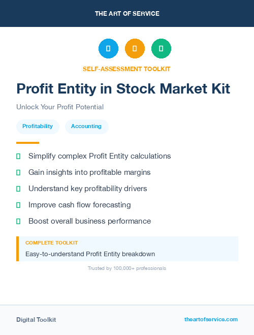 Profit Entity in Stock Market Kit