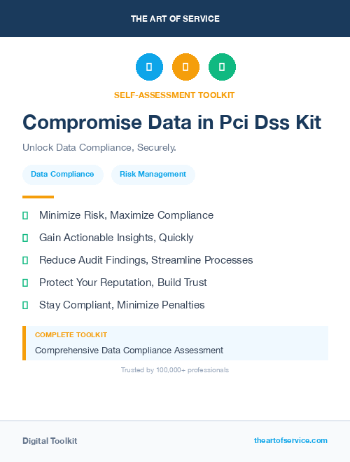 Compromise Data in Pci Dss Kit