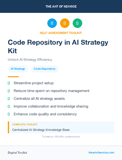 Code Repository in AI Strategy Kit