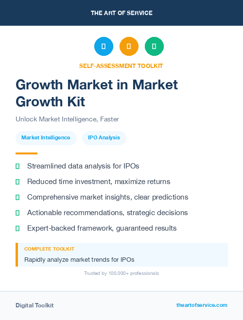 Growth Market in Market Growth Kit