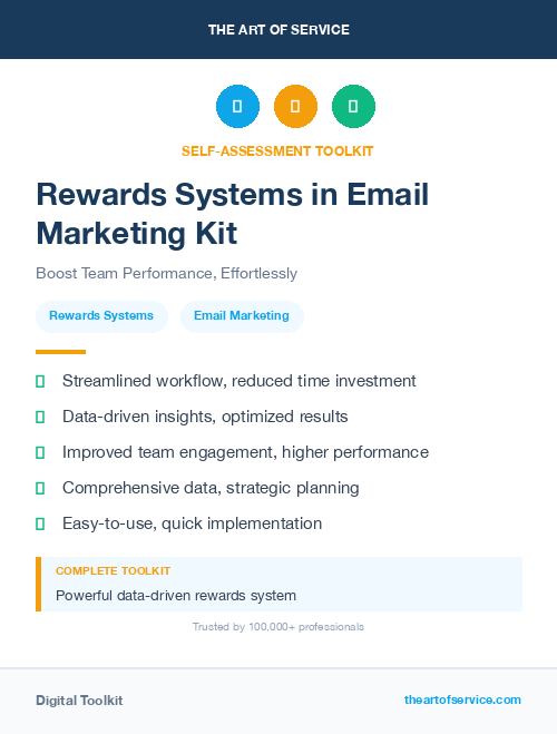 Rewards Systems in Email Marketing Kit