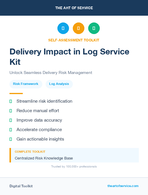 Delivery Impact in Log Service Kit