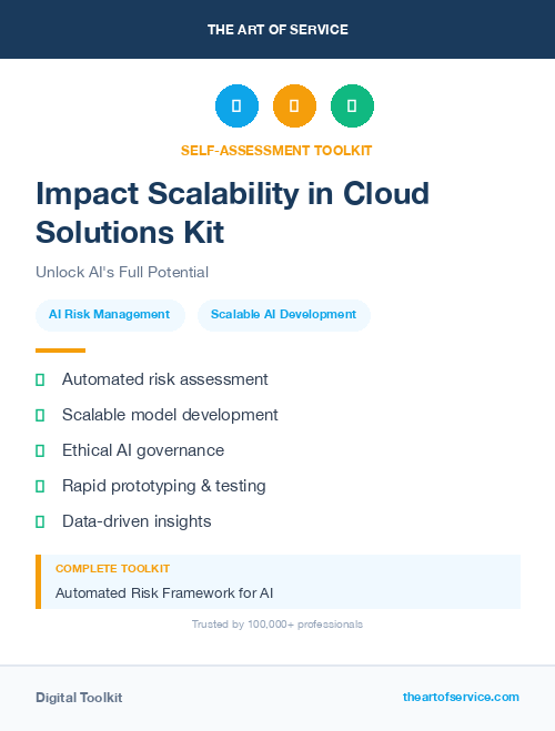 Impact Scalability in Cloud Solutions Kit