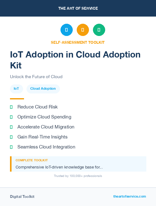 IoT Adoption in Cloud Adoption Kit