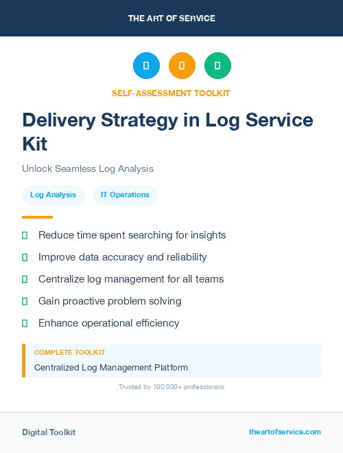 Delivery Strategy in Log Service Kit