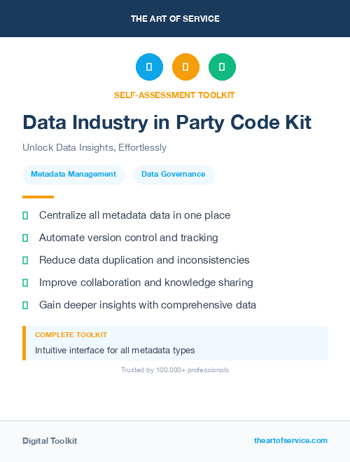 Data Industry in Party Code Kit