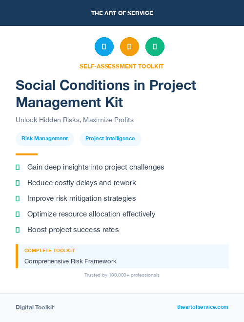 Social Conditions in Project Management Kit