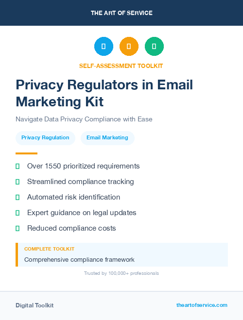 Privacy Regulators in Email Marketing Kit