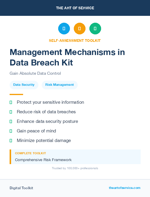 Management Mechanisms in Data Breach Kit