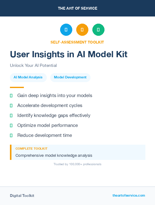 User Insights in AI Model Kit