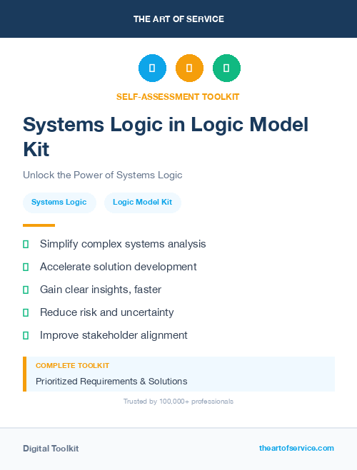 Systems Logic in Logic Model Kit