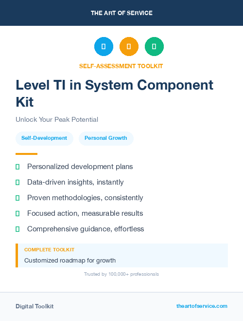 Level TI in System Component Kit