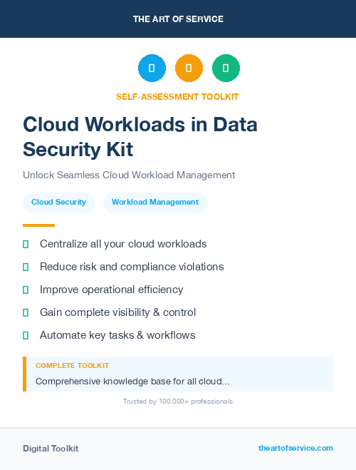 Cloud Workloads in Data Security Kit