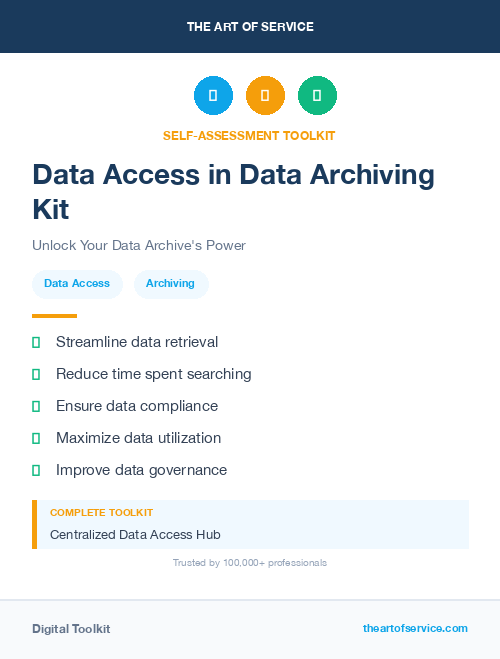 Data Access in Data Archiving Kit