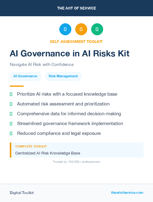 AI Governance in AI Risks Kit